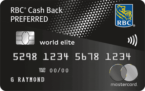 RBC Cash Back Preferred World Elite MC