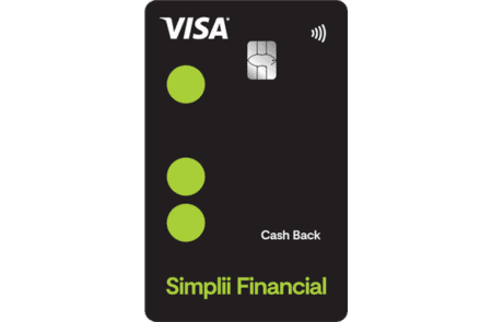 Simplii Financial Cash Back Visa